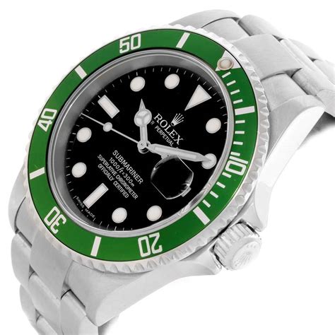 kermit rolex for sale|rolex green bezel 50th anniversary.